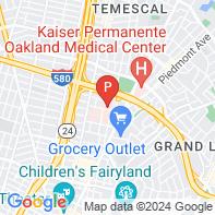 View Map of 350 Hawthorne Ave,Oakland,CA,94609